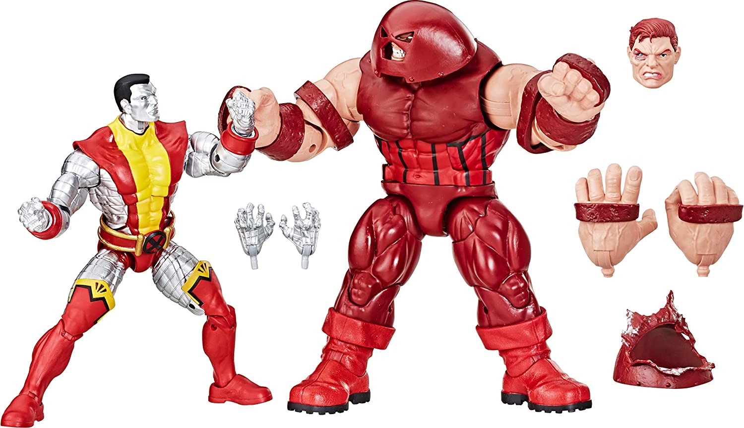 Marvel Legends 80th Anniversary Colossus and Juggernaut 6-Inch Action Figures