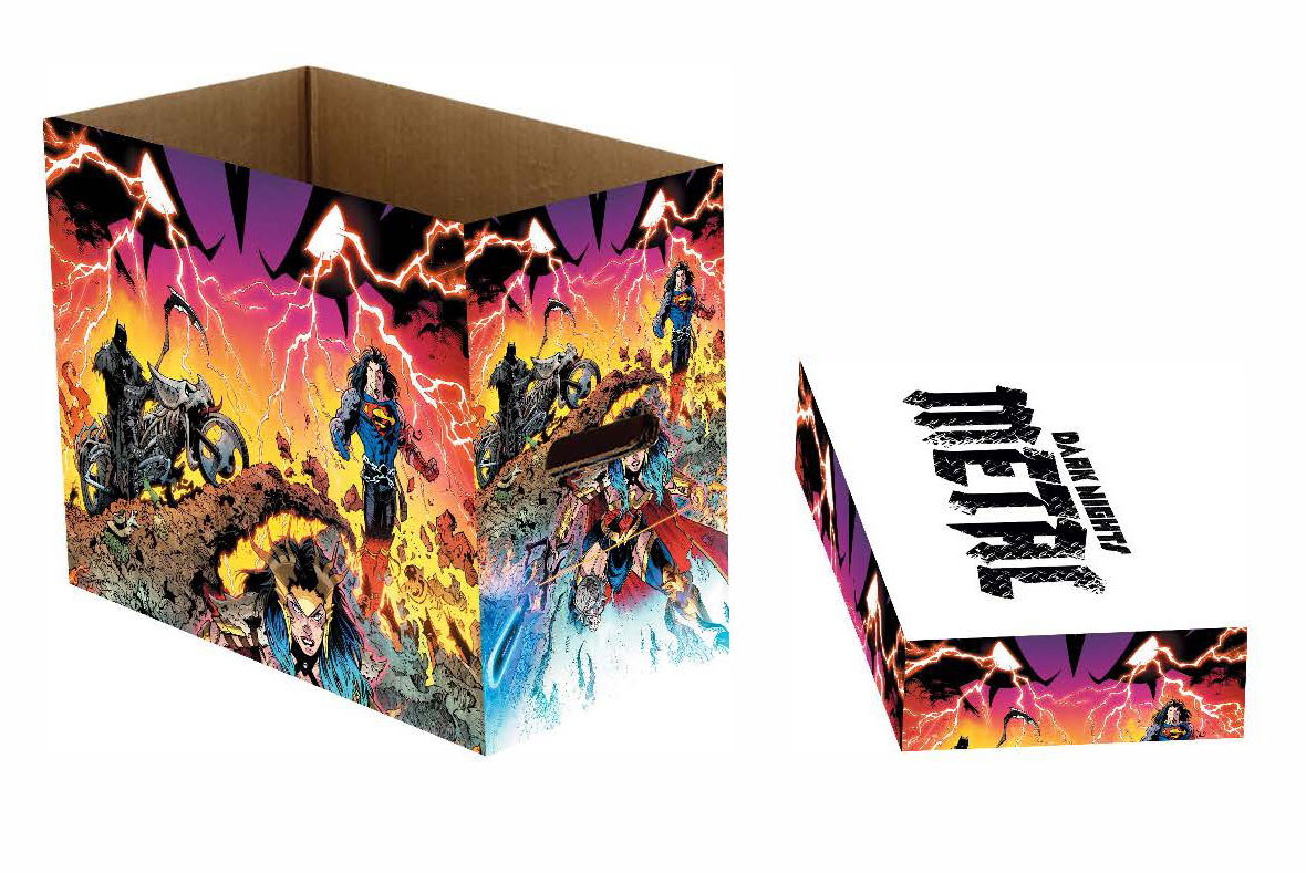 DC Comics Dark Knights Metal 5 Pack Short Comic Storage Box