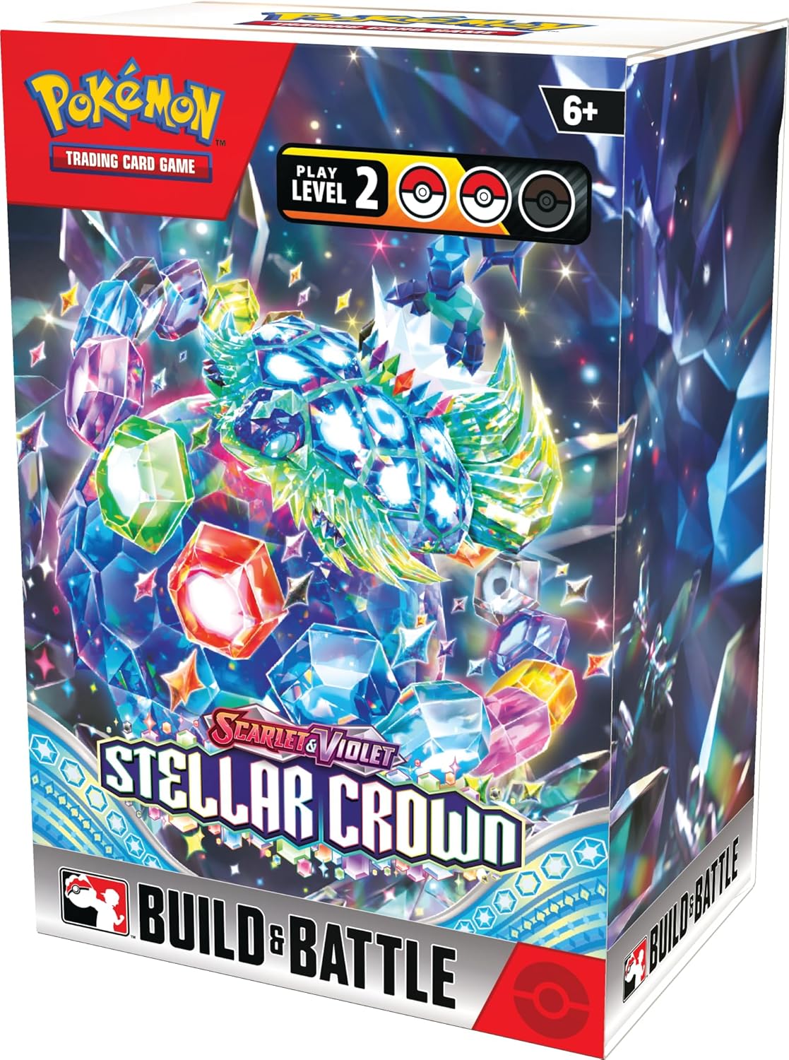 Pokemon TCG: Scarlet & Violet 7 Stellar Crown Build & Battle Deck