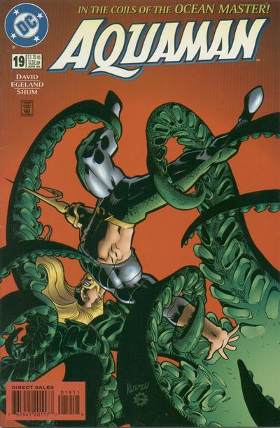 Aquaman #19-Very Fine (7.5 – 9) Cover Art By Dave Johnson.