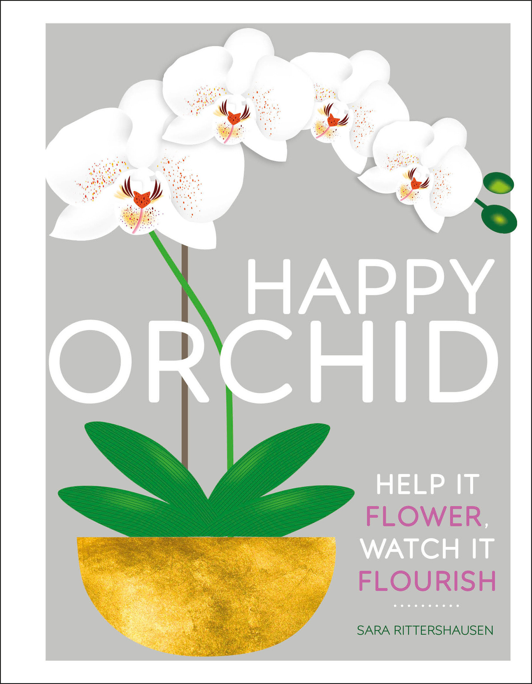 Happy Orchid (Hardcover Book)