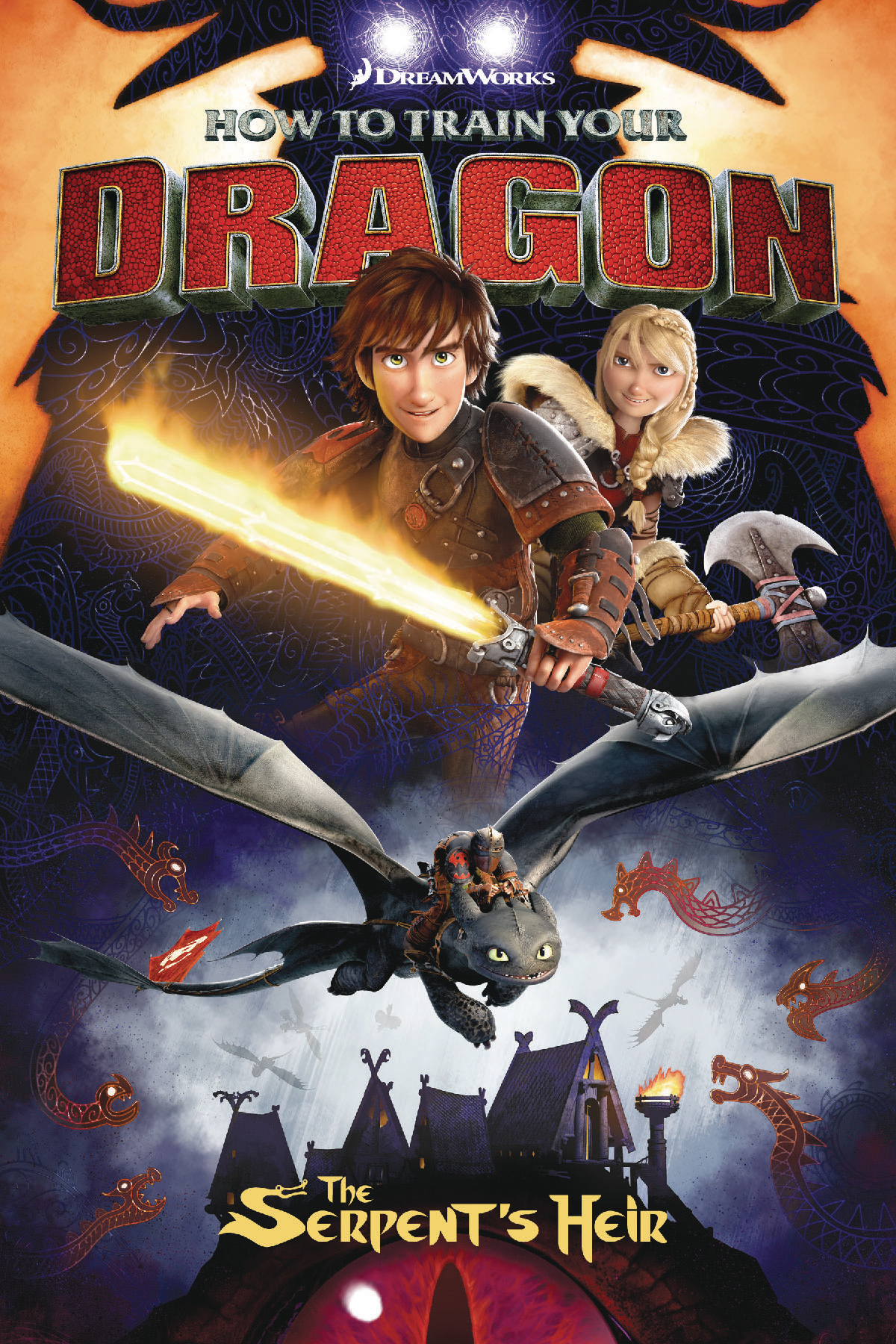 How Train Your Dragon Serpents Heir Graphic Novel