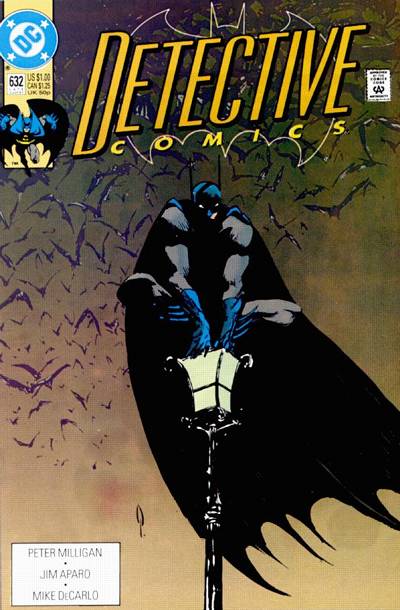 Detective Comics #632 [Direct]-Fine (5.5 – 7) George Pratt Cover