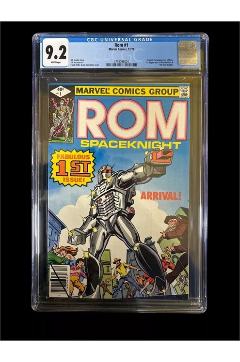 Cgc Graded 9.2 Rom Spaceknight #1 Marvel Comics 1979