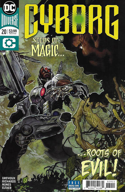 Cyborg #20 [Simone Bianchi Cover]-Near Mint (9.2 - 9.8)