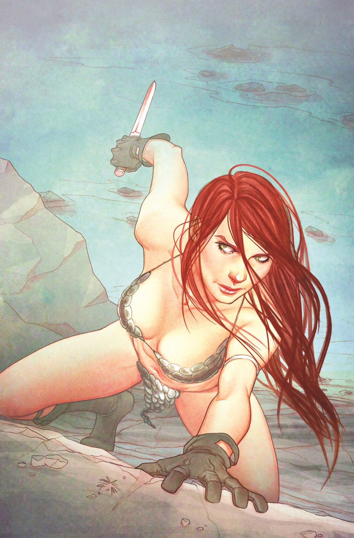 Red Sonja 2023 #9 Cover R 15 Copy Last Call Incentive Frison Virgin