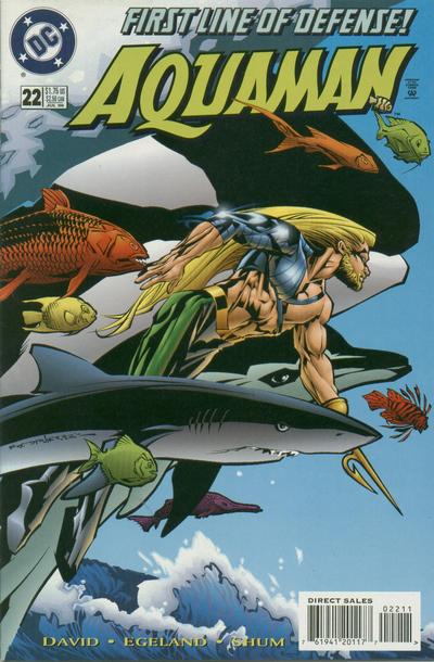 Aquaman #22-Near Mint (9.2 - 9.8)