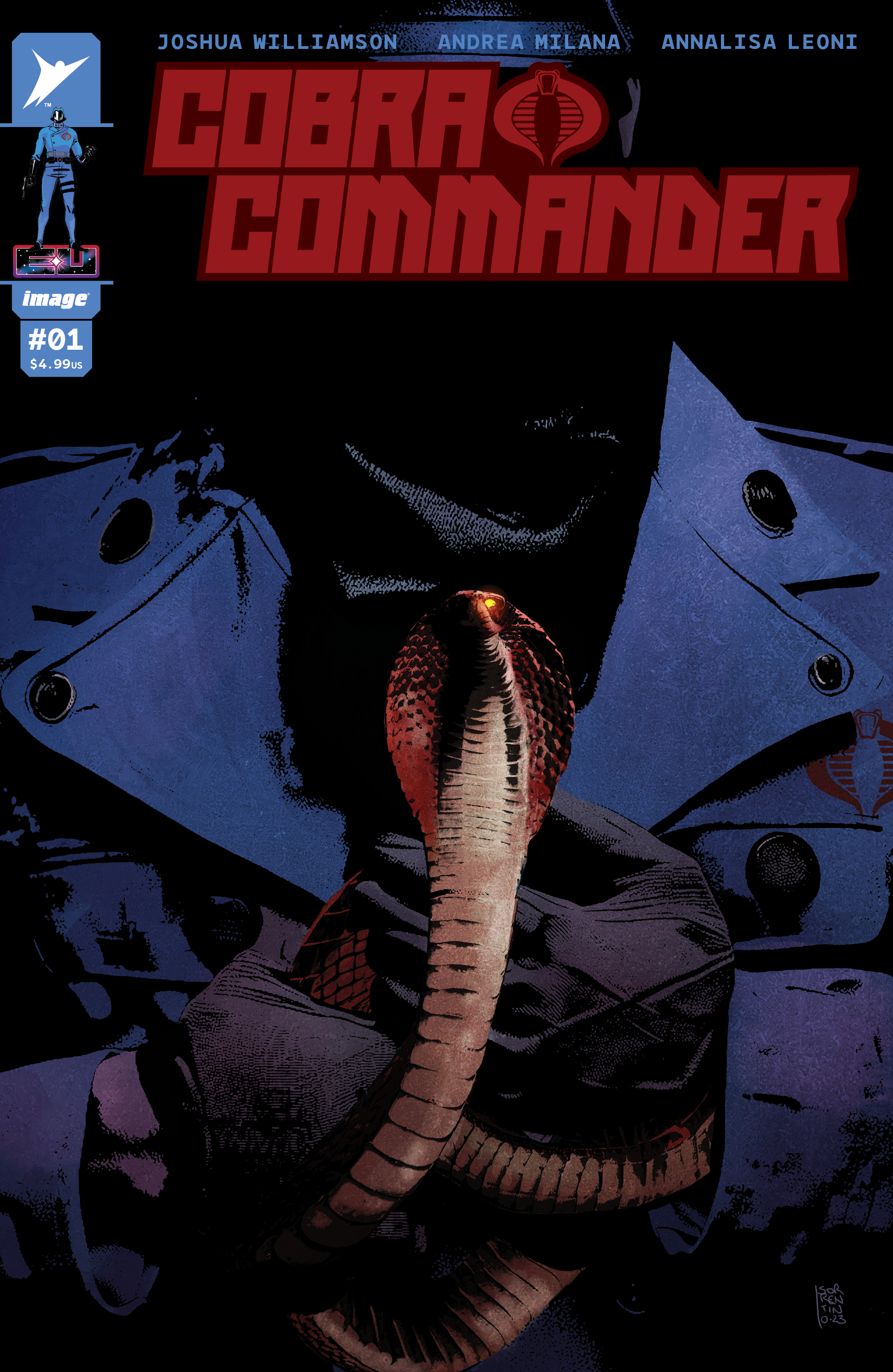 Cobra Commander #1 Cover E 1 for 50 Incentive Andrea Sorrentino Variant (Of 5)