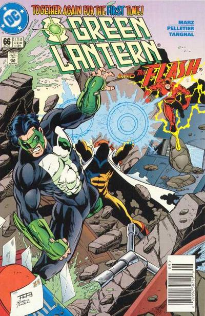 Green Lantern #66 [Newsstand]-Fine (5.5 – 7)