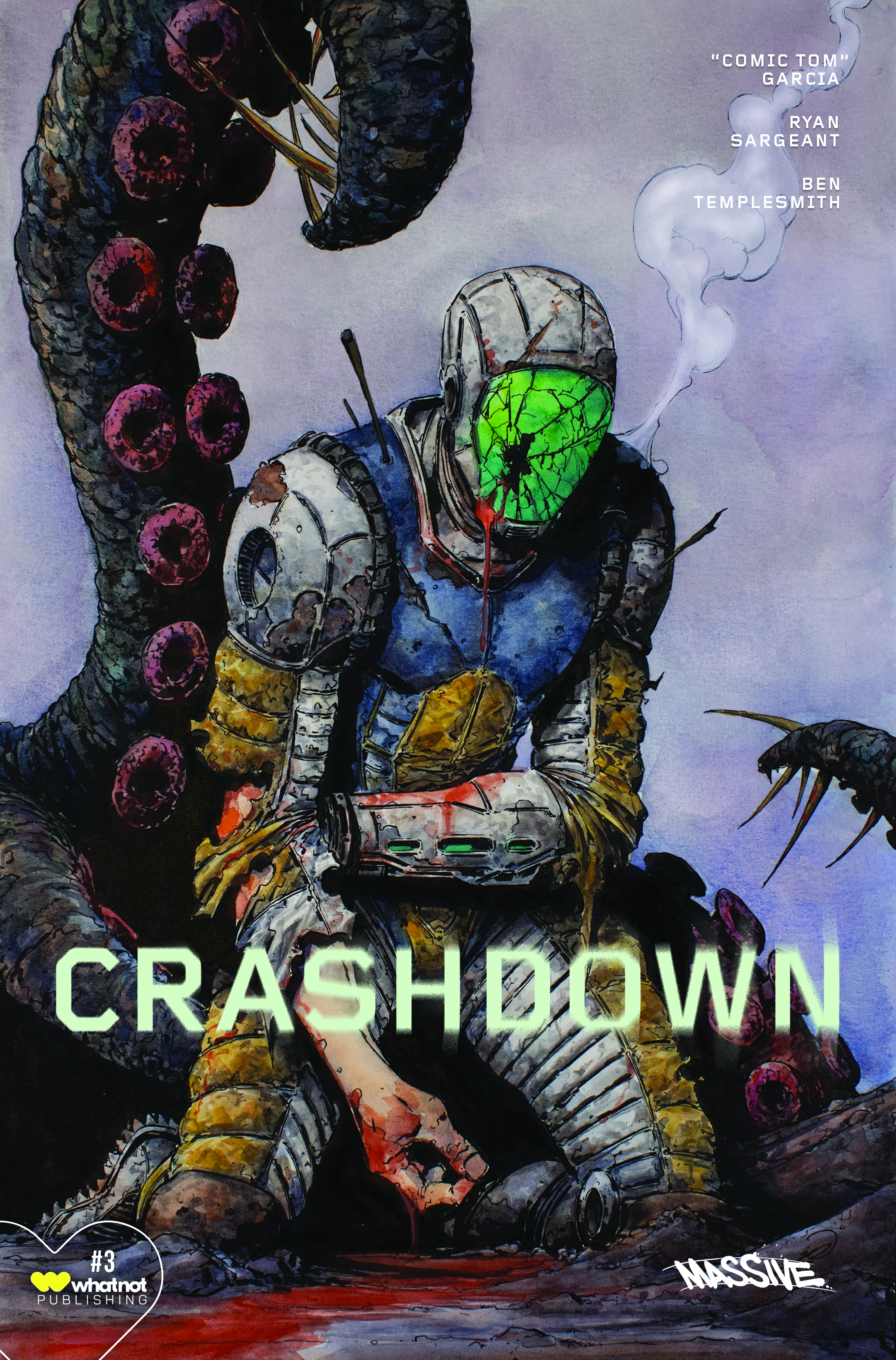 Crashdown #3 Cover D 1 for 10 Incentive Desjardins (Mature) (Of 3)