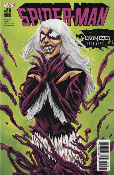 Spider-Man #20 [Ming Doyle Venomized Black Cat] - Fn/Vf 