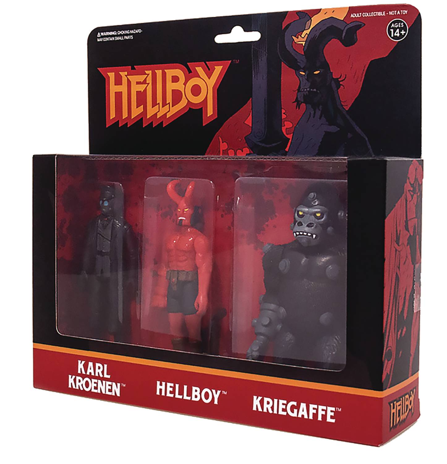 Hellboy Reaction Figures Action Figure 3 Pack Pack A