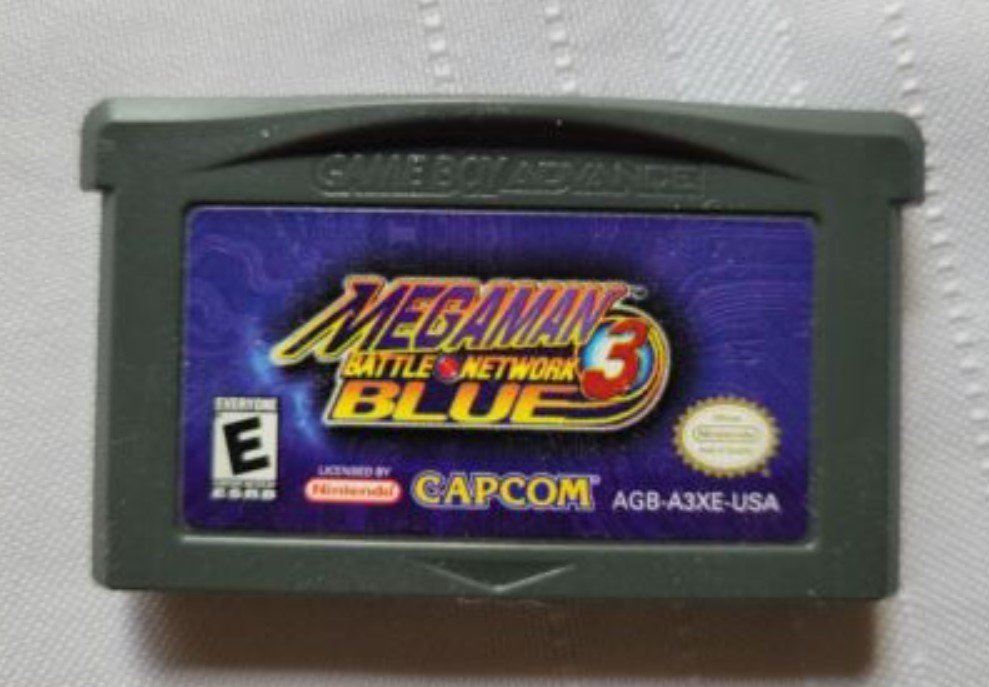 Gameboy Advance Gba Megaman 3 Battle Network Blue