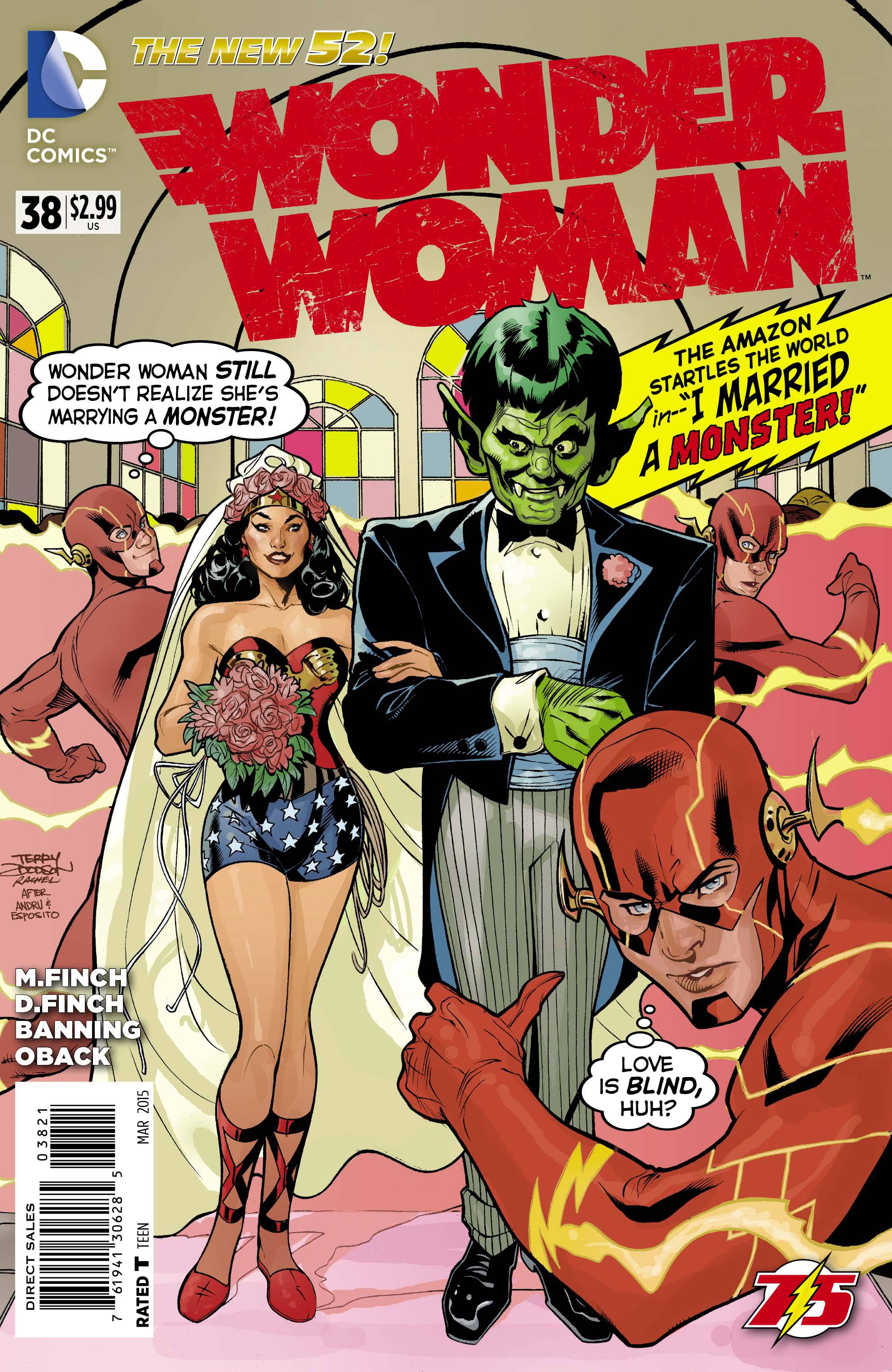 Wonder Woman #38 Flash 75 Variant Edition (2011)