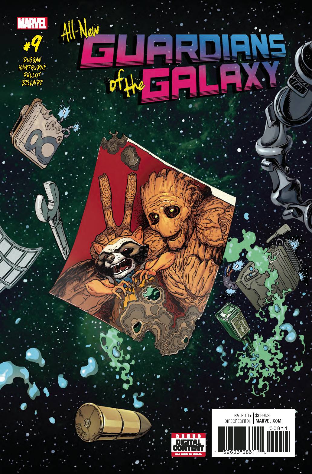 All New Guardians of Galaxy #9 (2017)