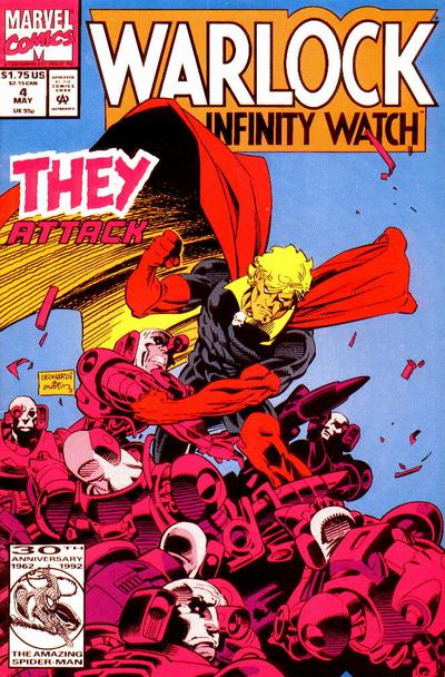 Warlock And The Infinity Watch #4 - Nm- 9.2
