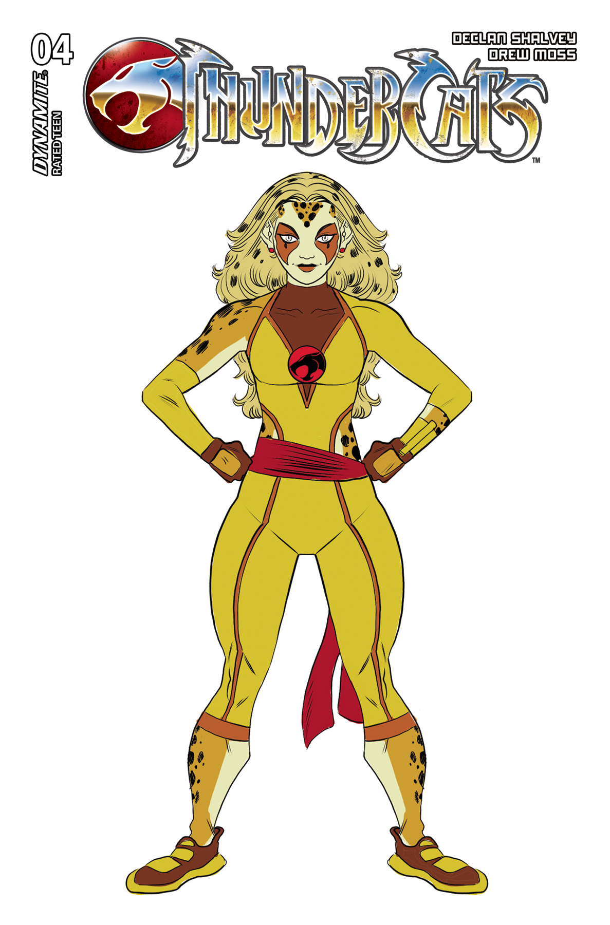Thundercats #4 Cover K 1 for 10 Incentive Moss Cheetara Character Design