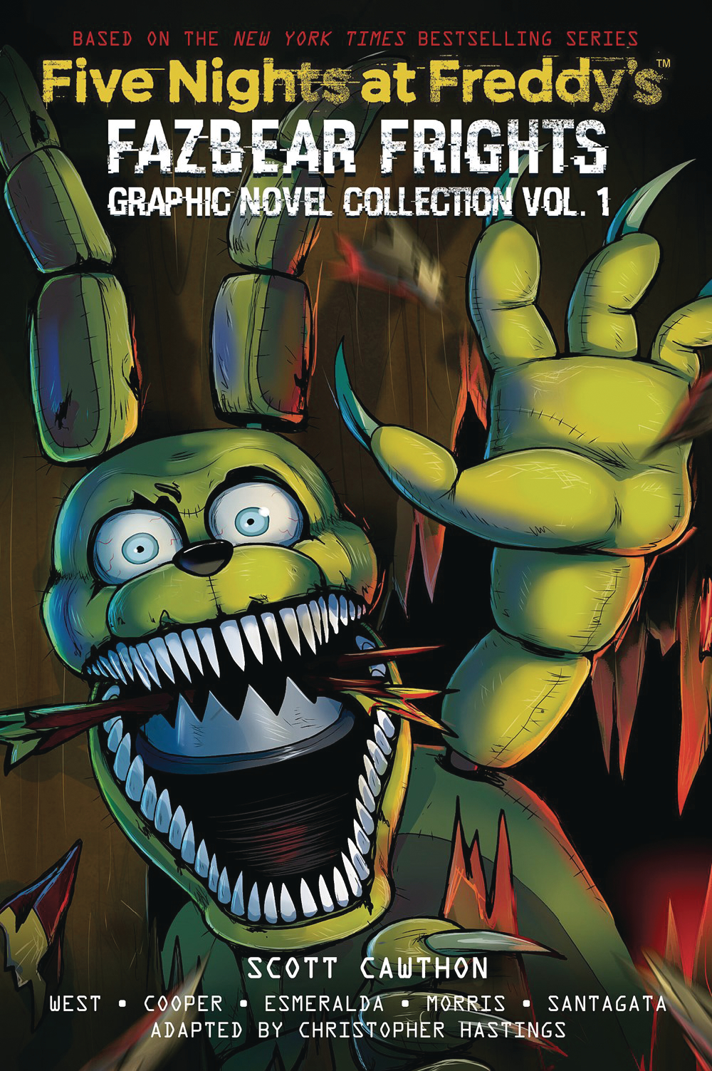 Five Nights At Freddys Graphic Novel Collected Volume 1 Fazbear Frights