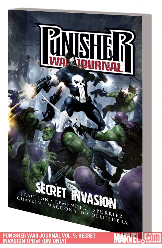 Punisher War Journal Graphic Novel Volume 5 Secret Invasion