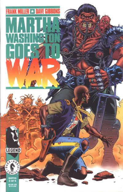 Martha Washington Goes To War #3-Fine (5.5 – 7)