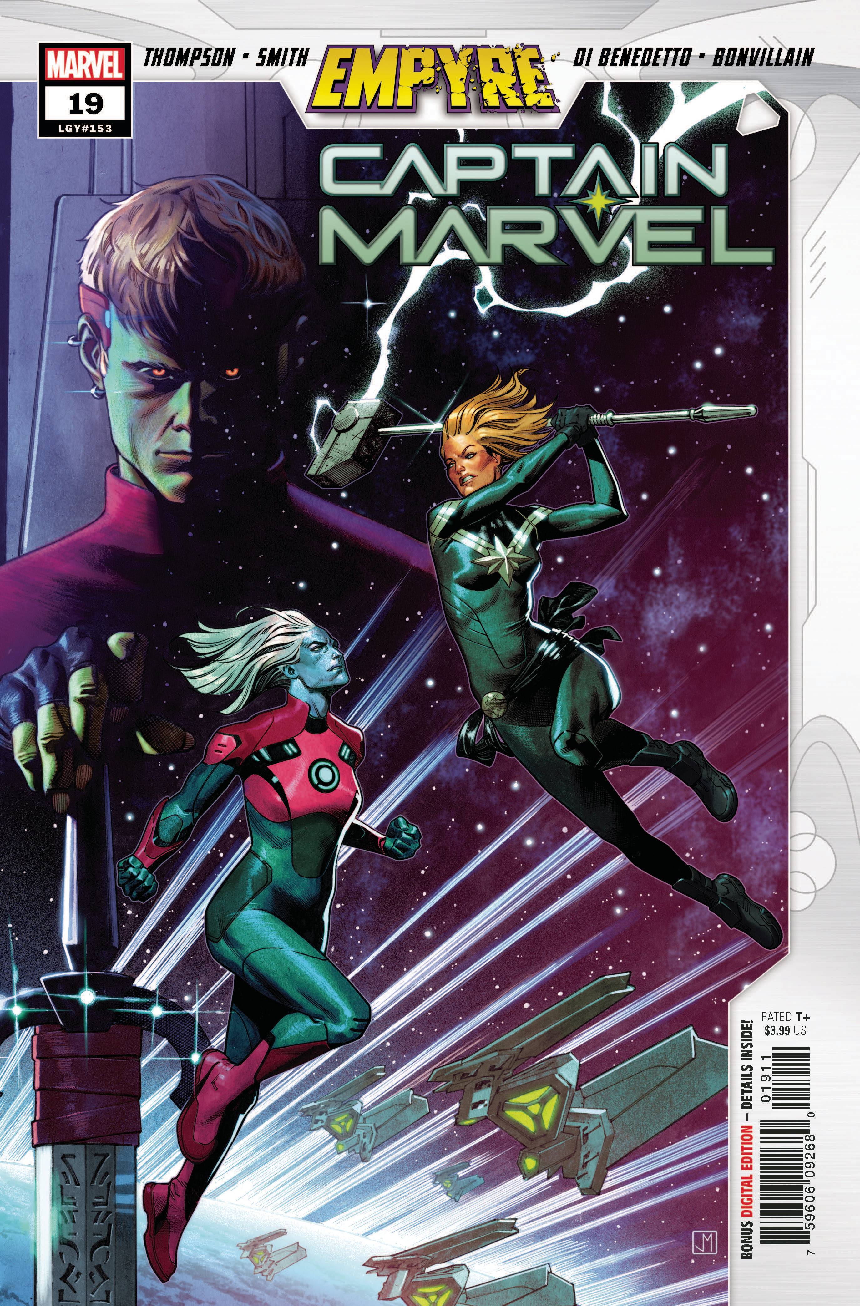 Captain Marvel #19 Emp (2019)
