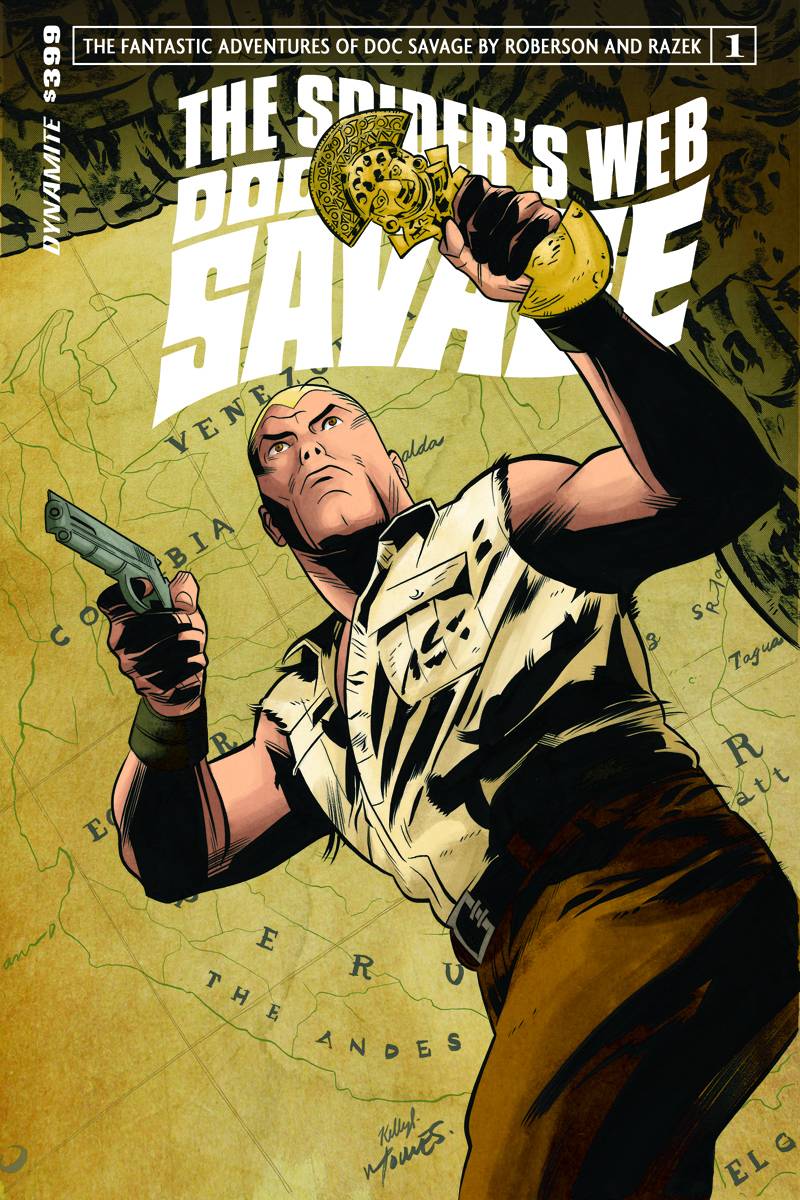 Doc Savage Spiders Web #1 Cover A Torres