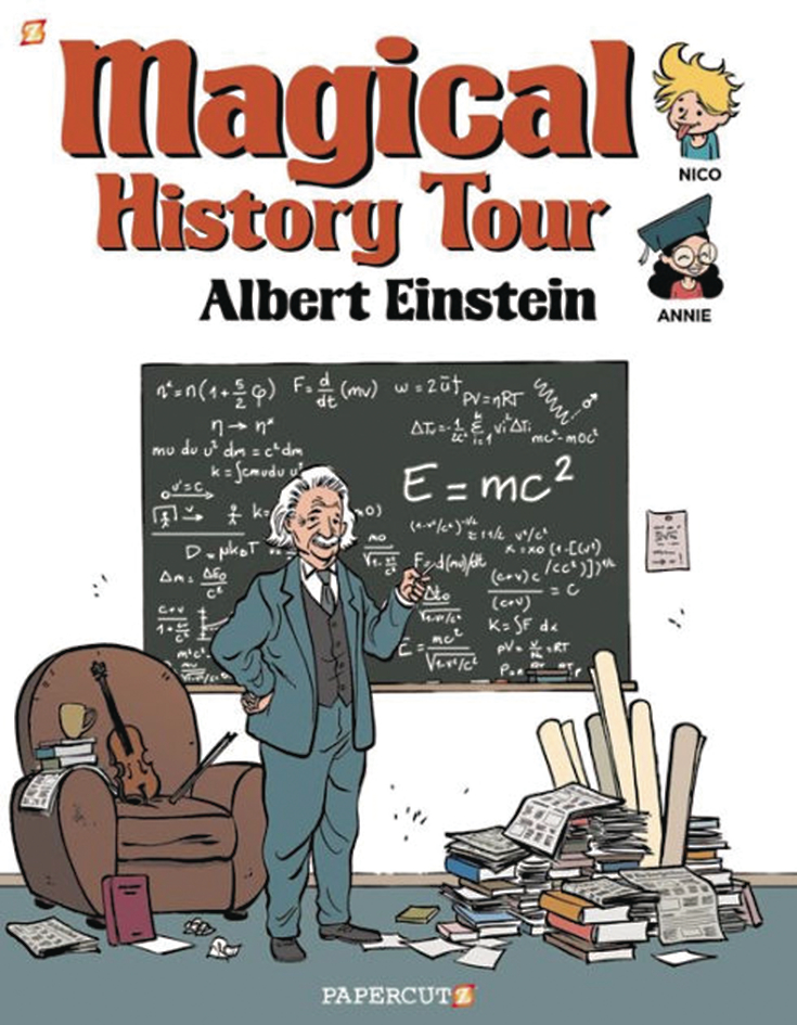 Magical History Tour Hardcover Graphic Novel Volume 6 Albert Einstein