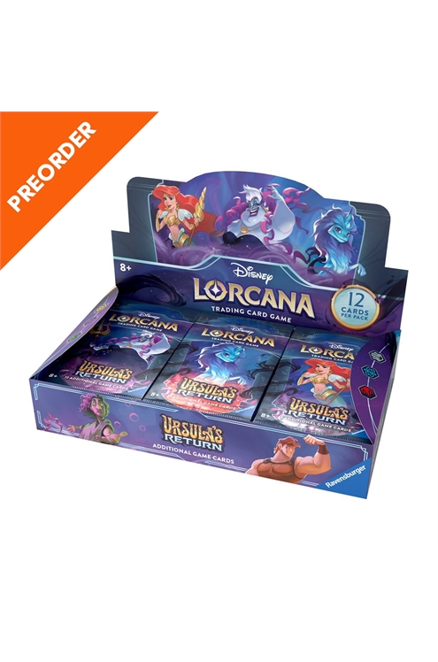 Preorder: Disney Lorcana: Ursula's Return: Booster Box