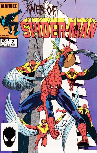 Web of Spider-Man #2 [Direct](1985)-Very Fine (7.5 – 9)