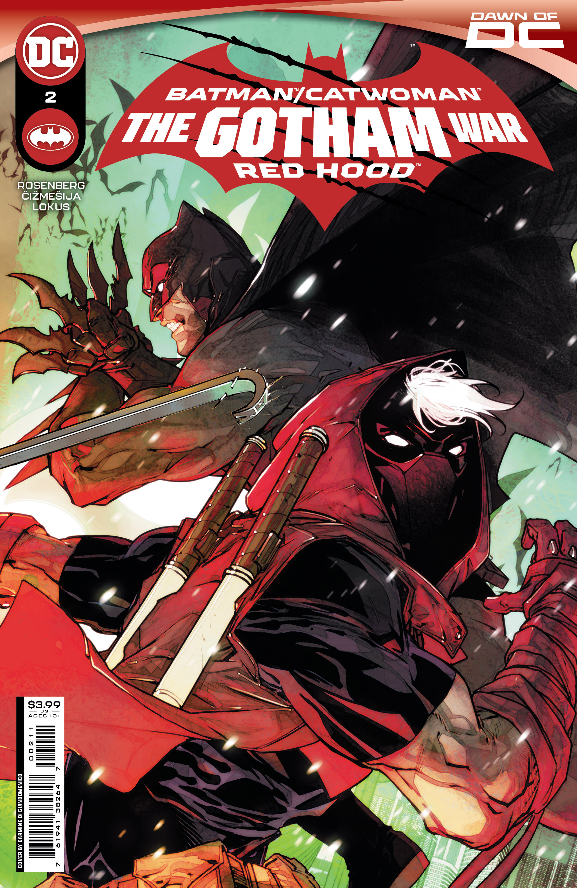 Batman Catwoman The Gotham War Red Hood #2 Cover A Carmine Di Giandomenico (Of 2)
