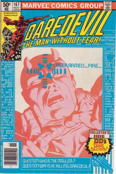 Daredevil #167 [Newsstand] - Fn/Vf 7.0