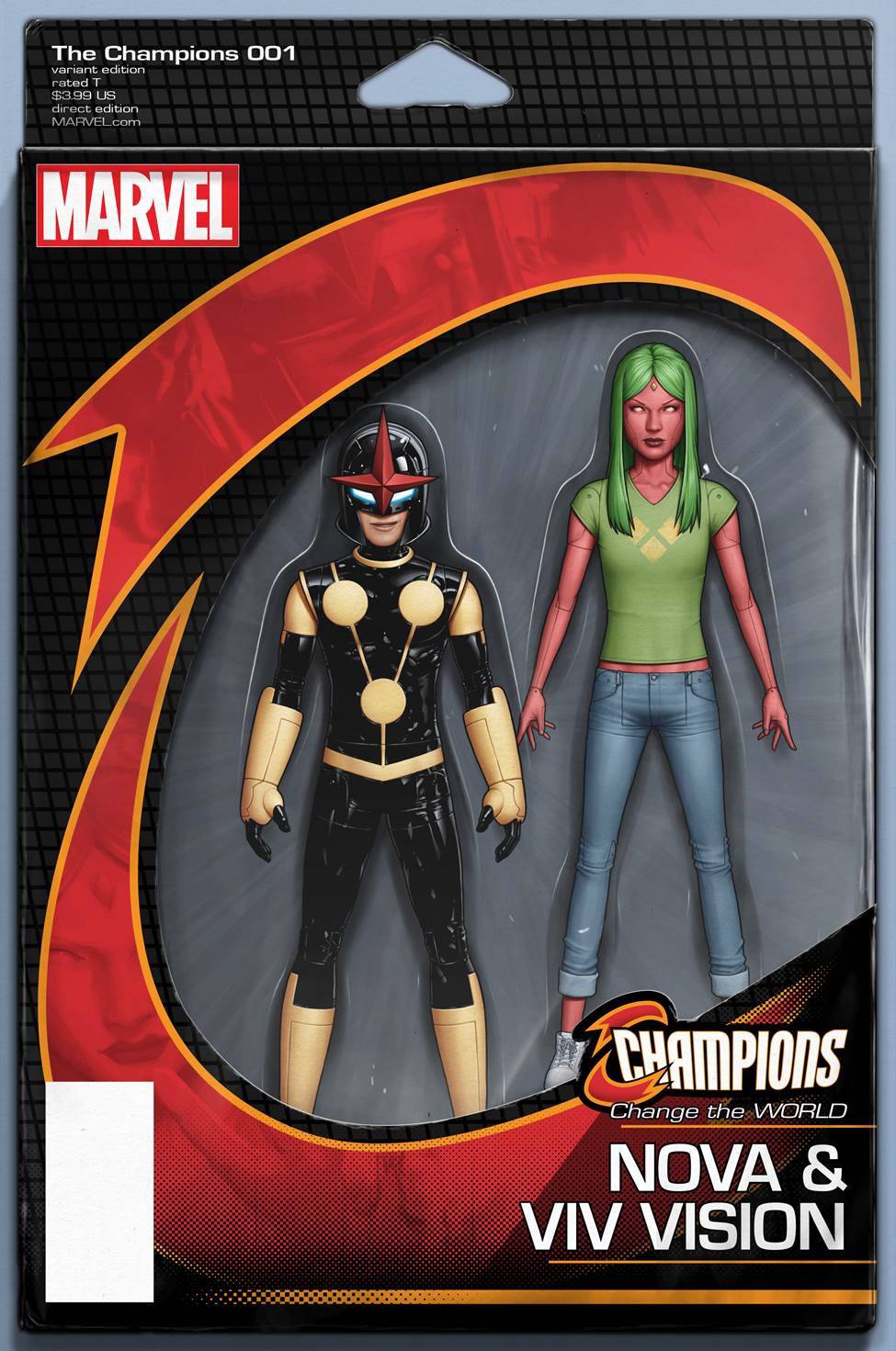 Champions #1 (Christopher Now! Action Figure Variant) (2016)