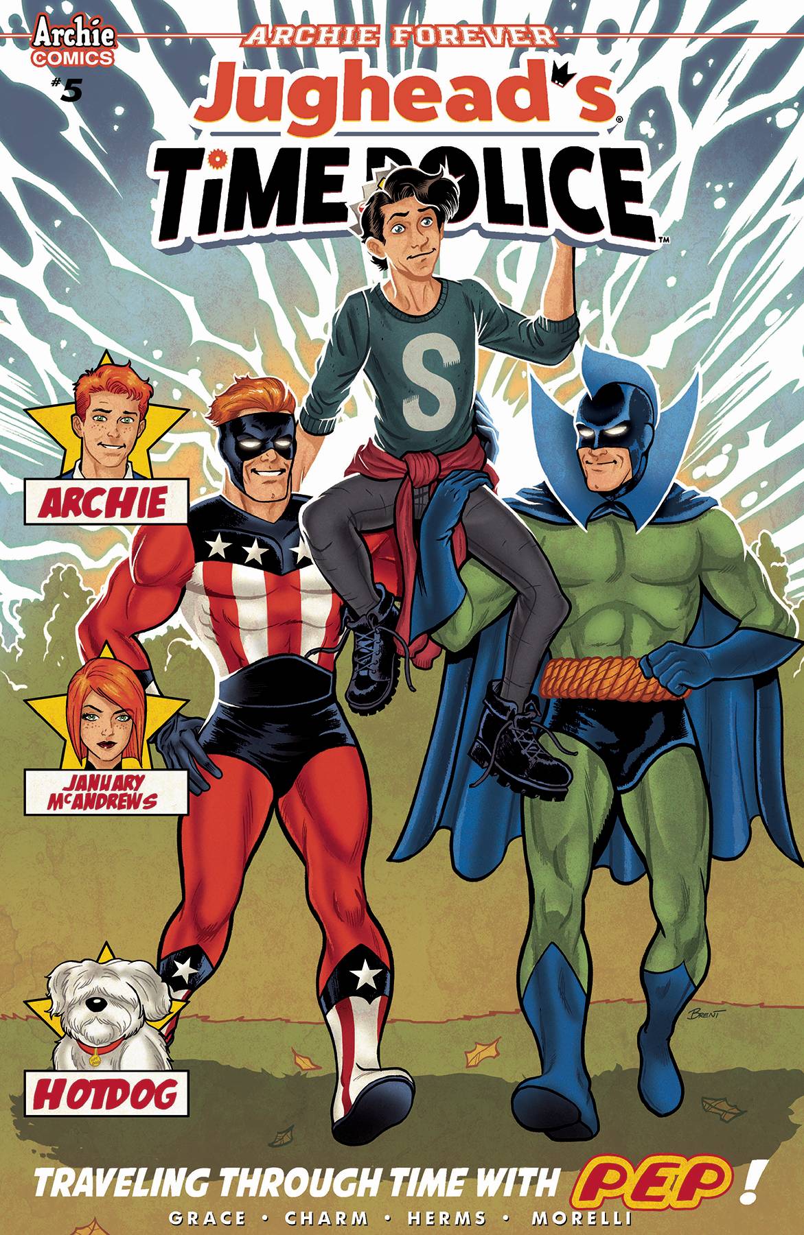 Jughead Time Police #5 Cover B Schoonover (Of 5)