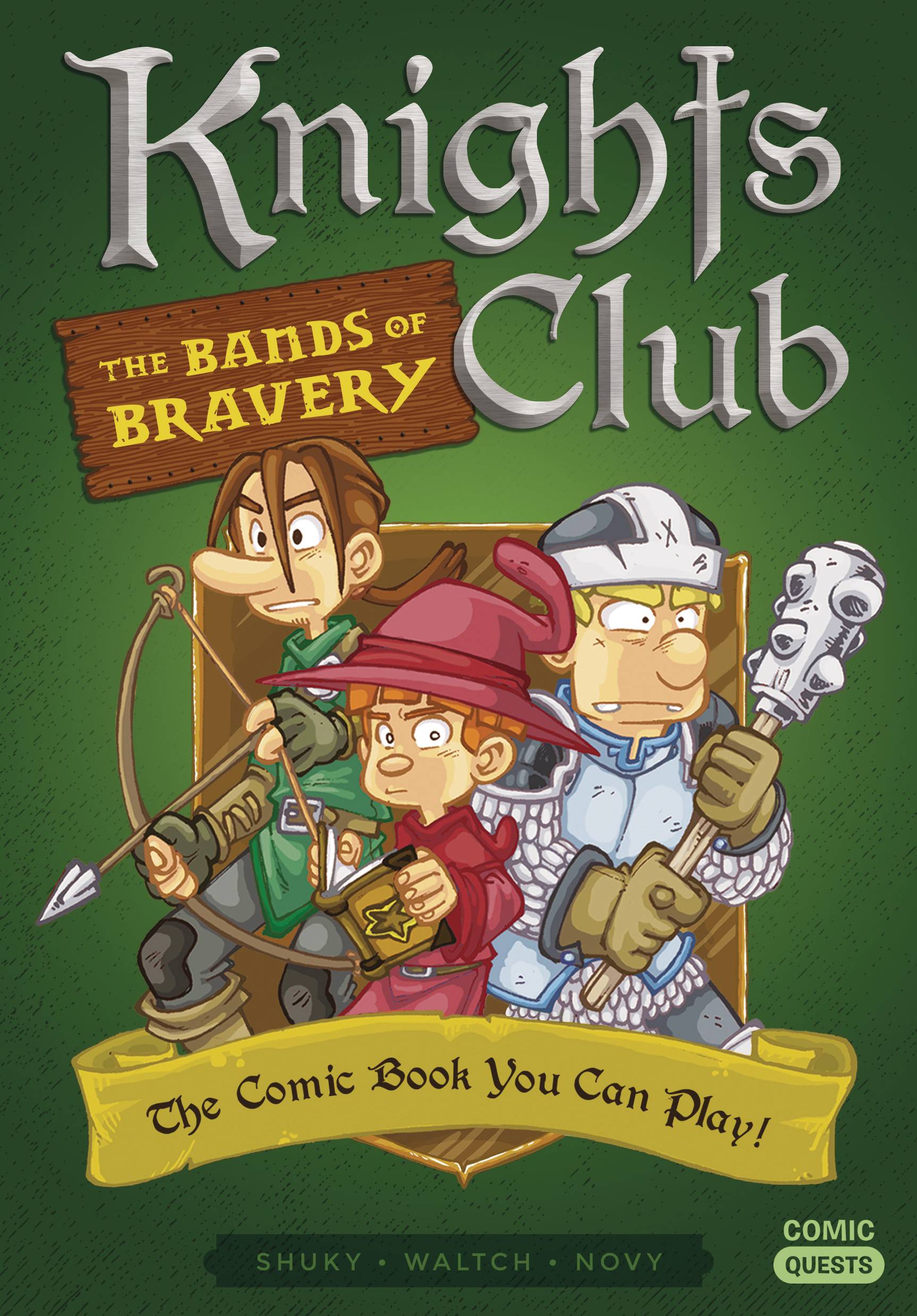 Comic Quests Volume 2 Knights Club Bands of Bravery
