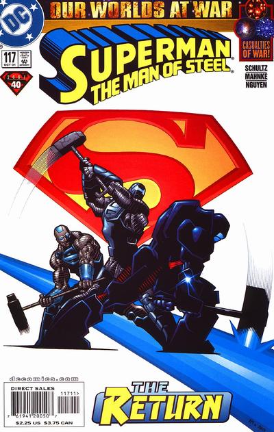 Superman: The Man of Steel #117 [Direct Sales]-Fine (5.5 – 7)