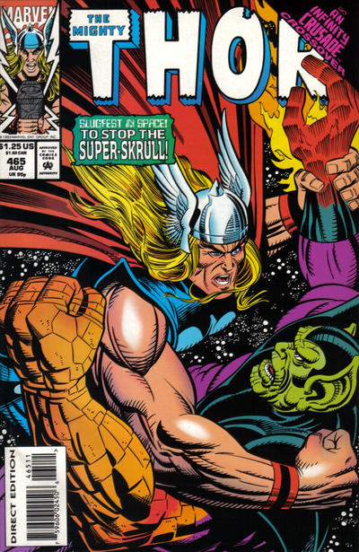 Thor #465 [Newsstand]-Very Good (3.5 – 5)