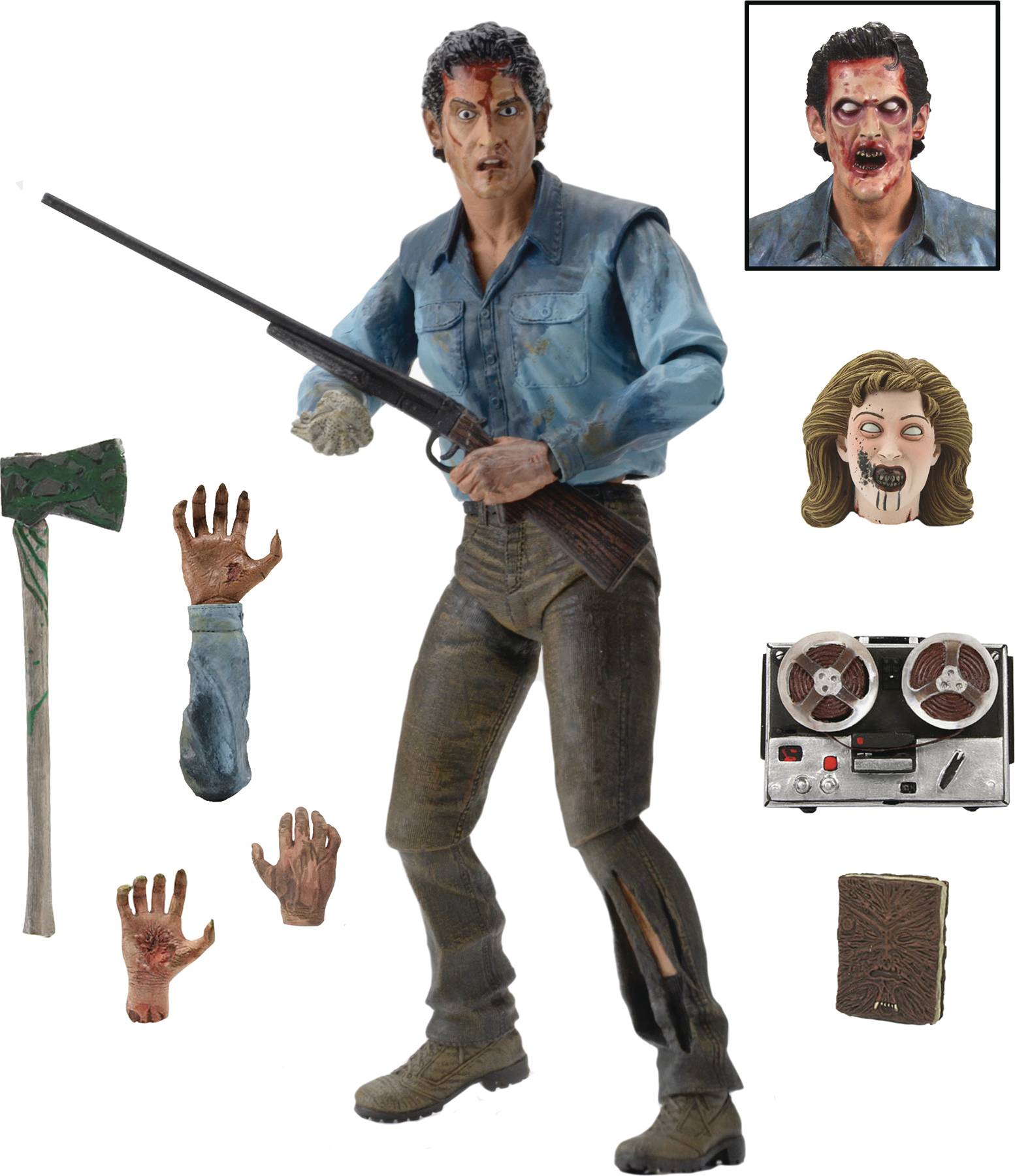 Evil Dead 2 Ultimate Ash 7 Inch Action Figure