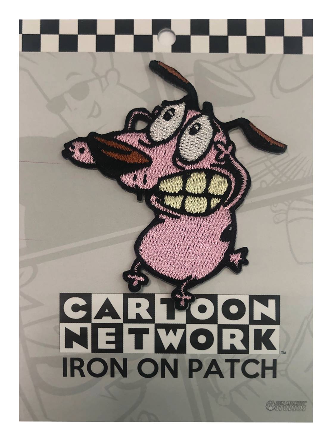 Courage The Cowardly Dog Distressed Courage Patch