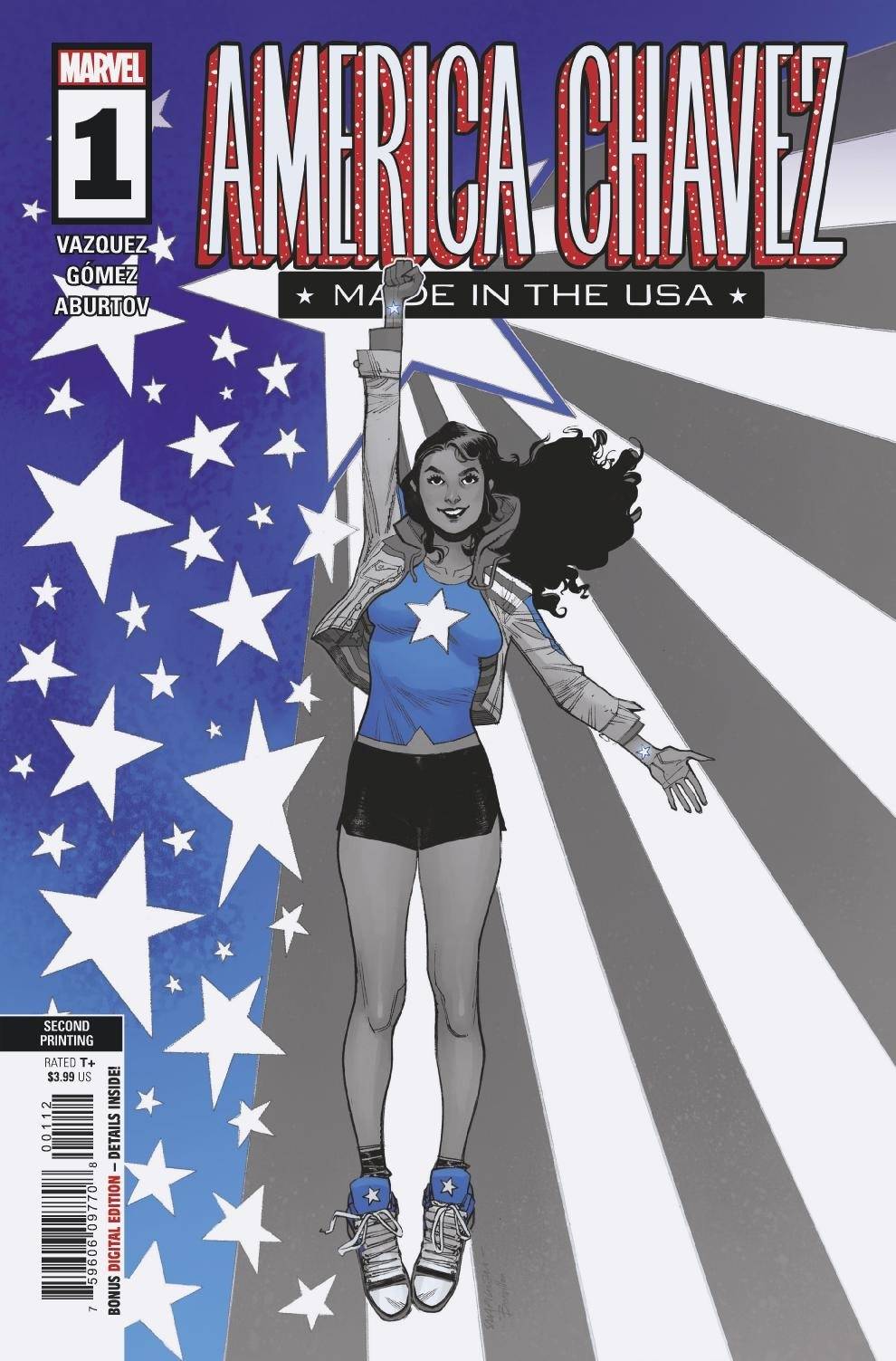 America Chavez Made in the USA #1 2nd Printing Pichelli Variant (Of 5)
