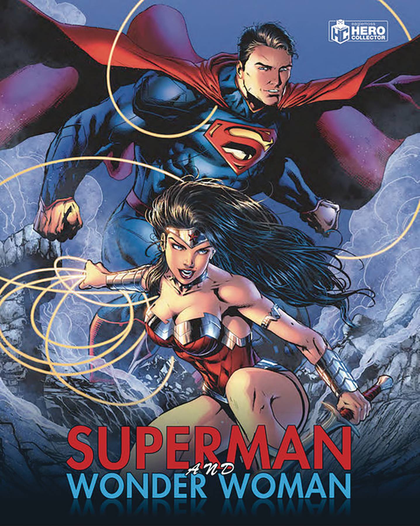 Superman And Wonder Woman Hardcover With Collectibles