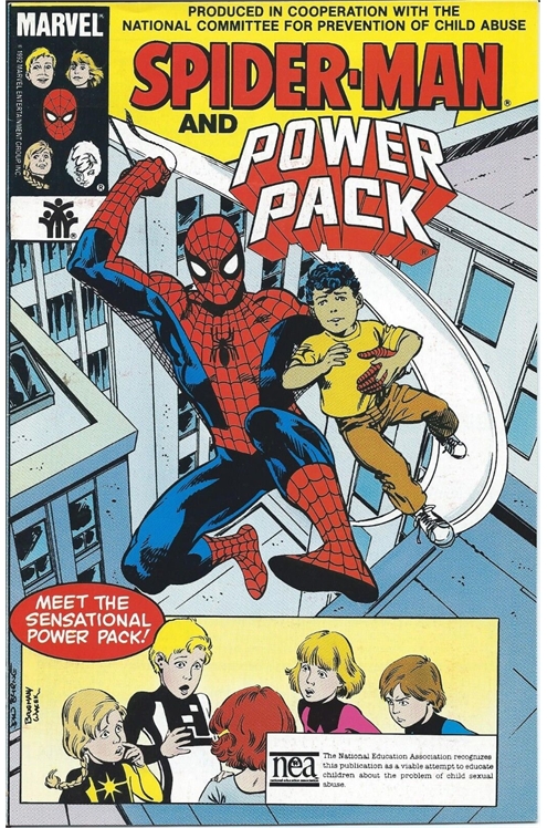 Spider-Man & Power Pack(Child Abuse Issue)