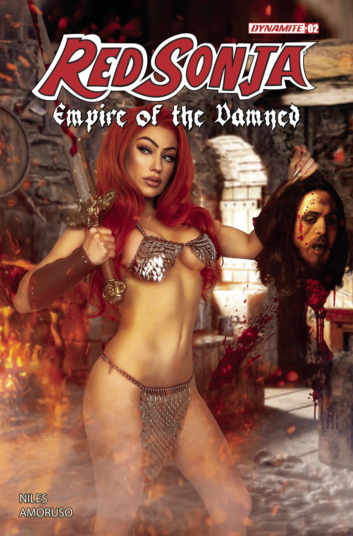 Red Sonja Empire of the Damned #2 Cover D Cosplay