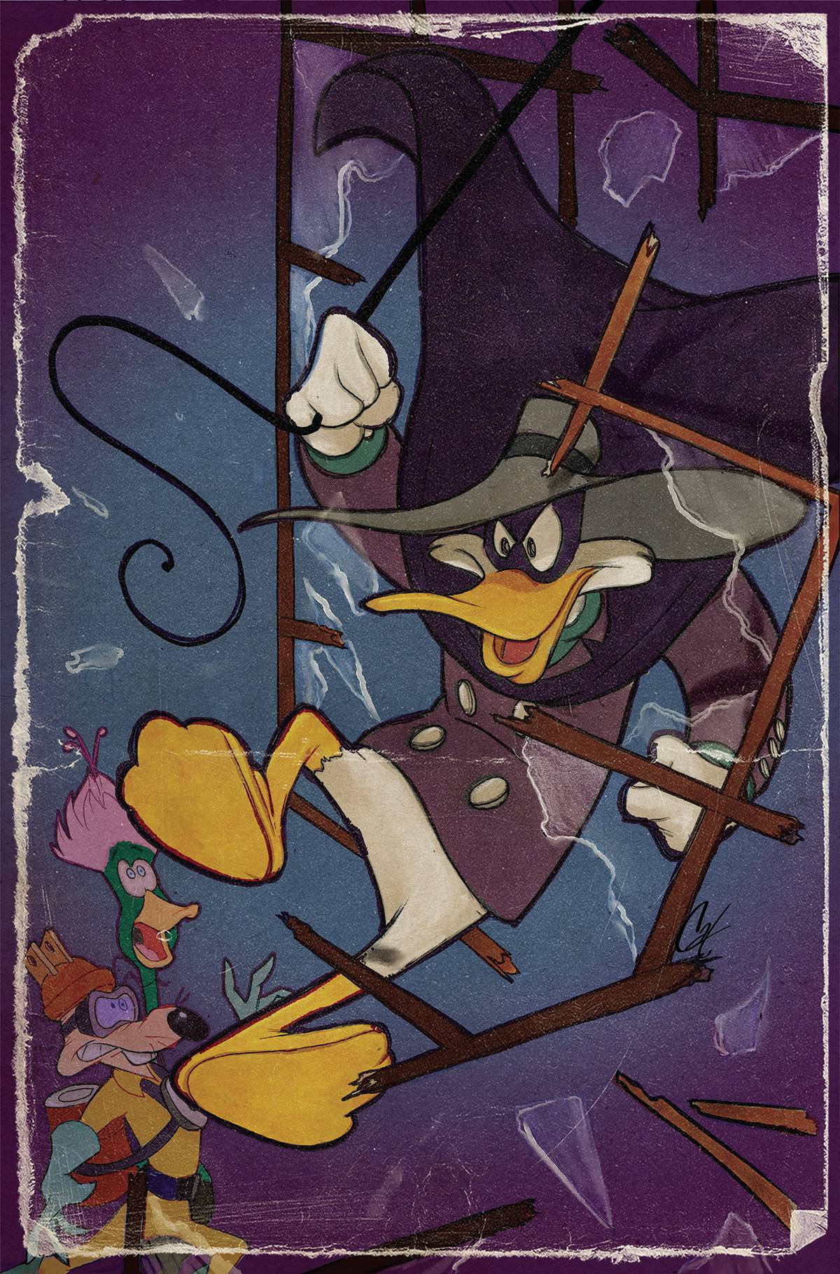 Darkwing Duck #5 Cover X 10 Copy Last Call Incentive Staggs Virgin