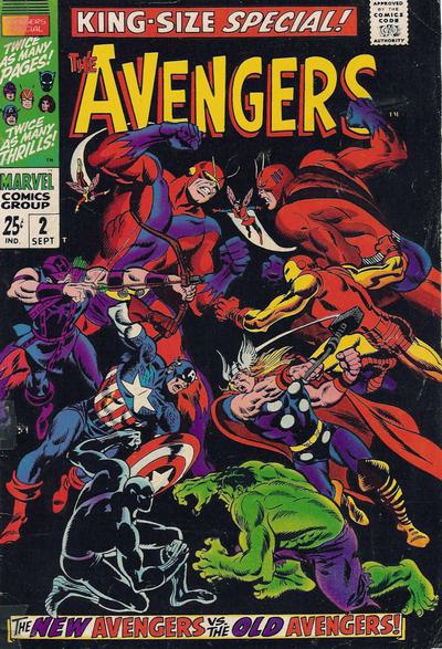 Avengers Annual #2 Above Average/Fine (6 - 7.5)