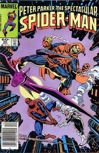 The Spectacular Spider-Man #85 [Newsstand]-Good 