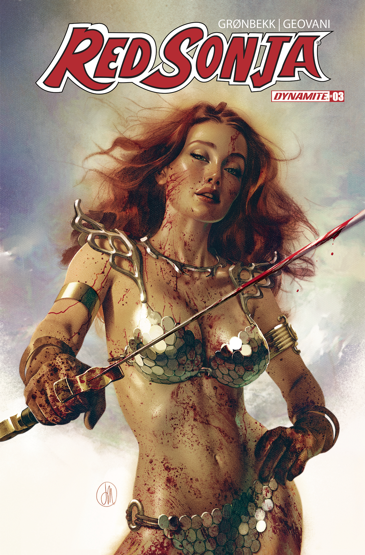 Red Sonja 2023 #3 Cover I 1 for 10 Incentive Middleton Bloody