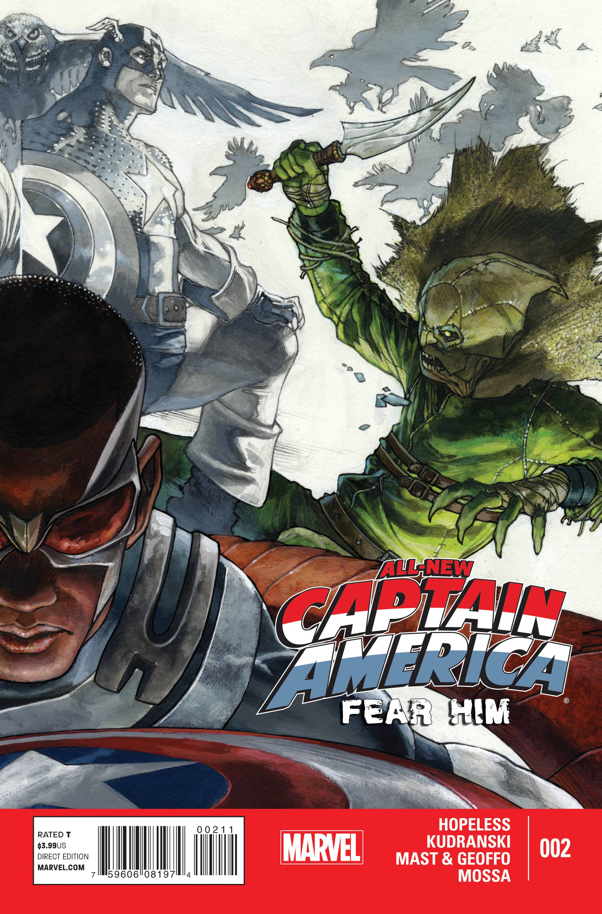All-New Captain America Fear Him #2 (2015)