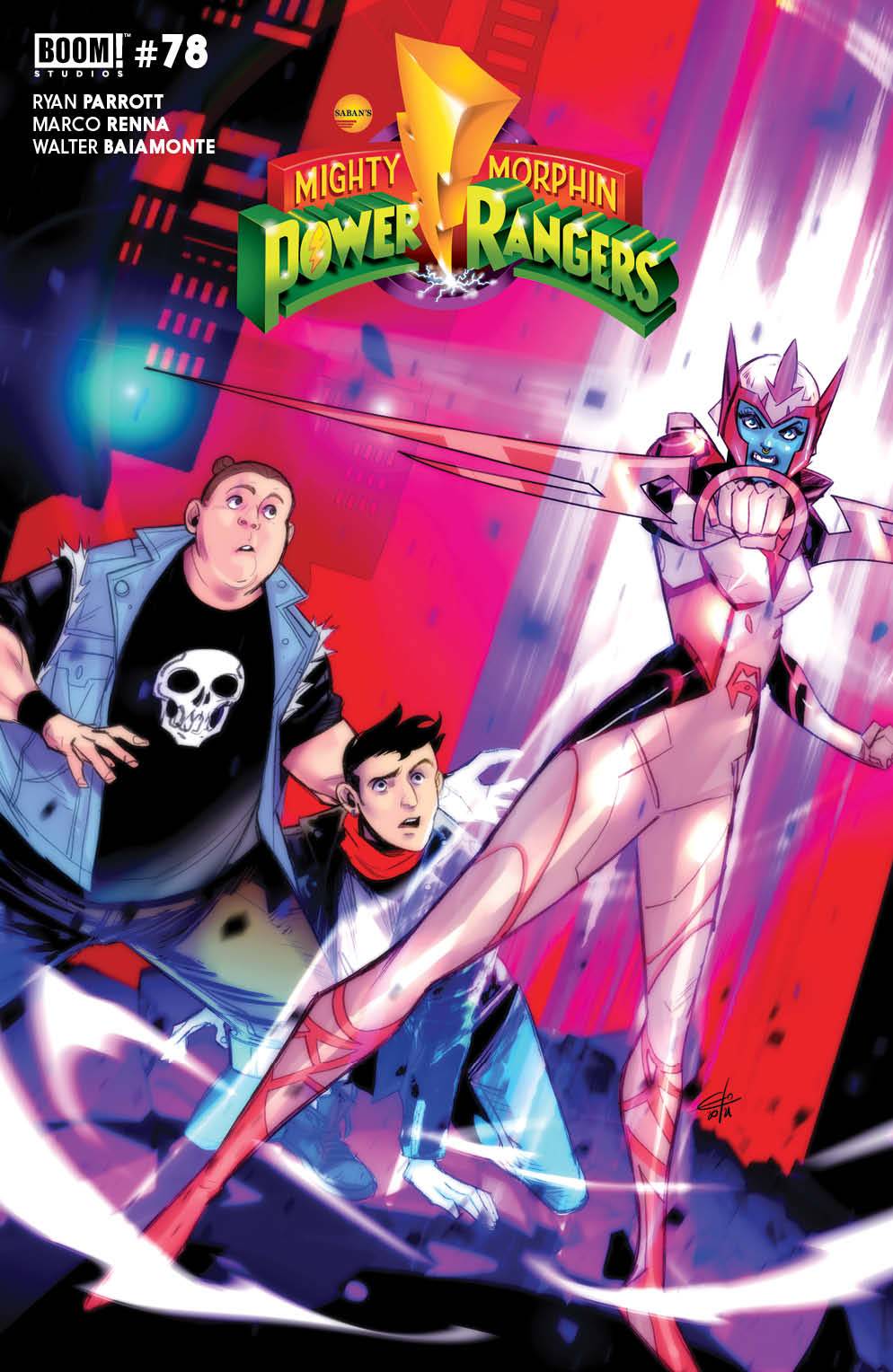 Mighty Morphin #12 Cover B Legacy Variant Carlini