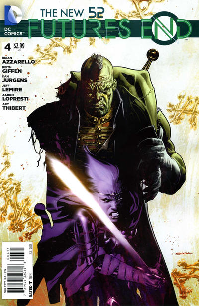 The New 52: Futures End #4-Near Mint (9.2 - 9.8) Ryan Sook Cover