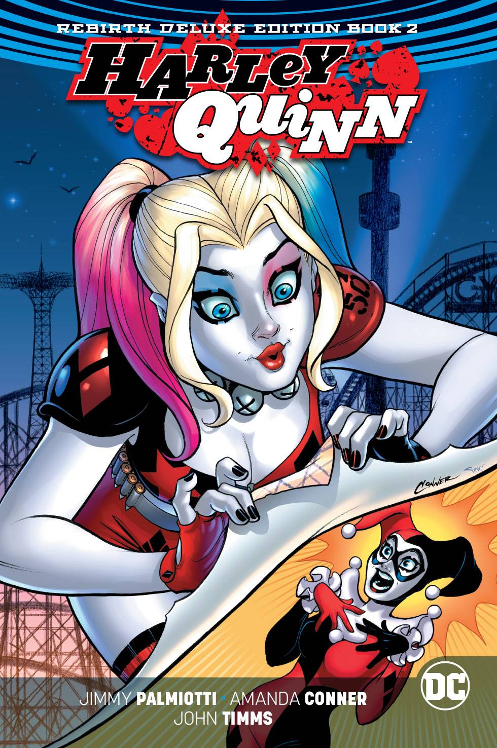 Harley Quinn Rebirth Deluxe Collected Hardcover Book 2